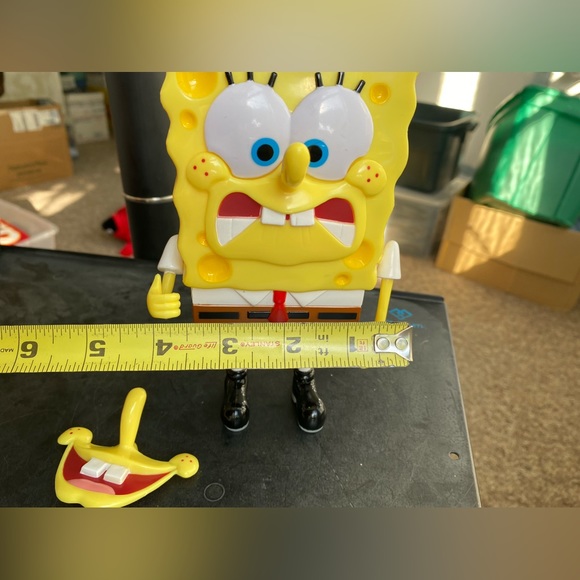 2002 Viacom Spongebob Squarepants Make A Bob Parts 9” Action Figure - Picture 5 of 10